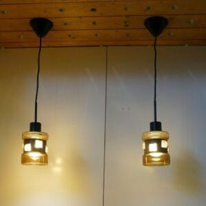 Pendant lamps Flygsfors by Victor Bernt