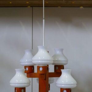 Vitrika pendant lamp seventies danish design