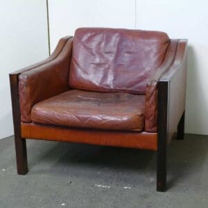 Armchair by Poul Volther for Erik Jørgensen